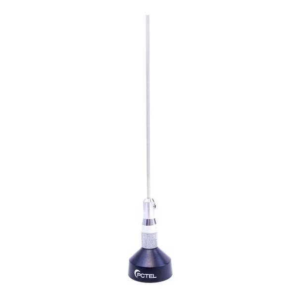 PCTEL & Maxrad MAXMFT 118-940 MHz 200W Field Tunable Unity 1 by 4 Wave Black & Chrome Antenna, Pctel & Maxrad, Mfr#: MAXMFT